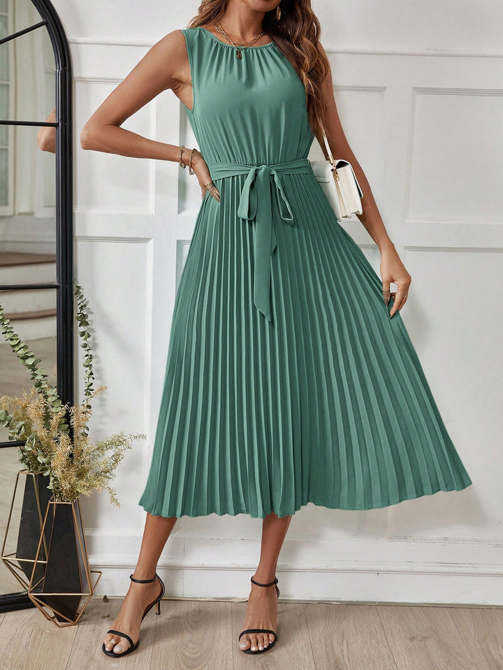 Rochie midi SHEIN, verde