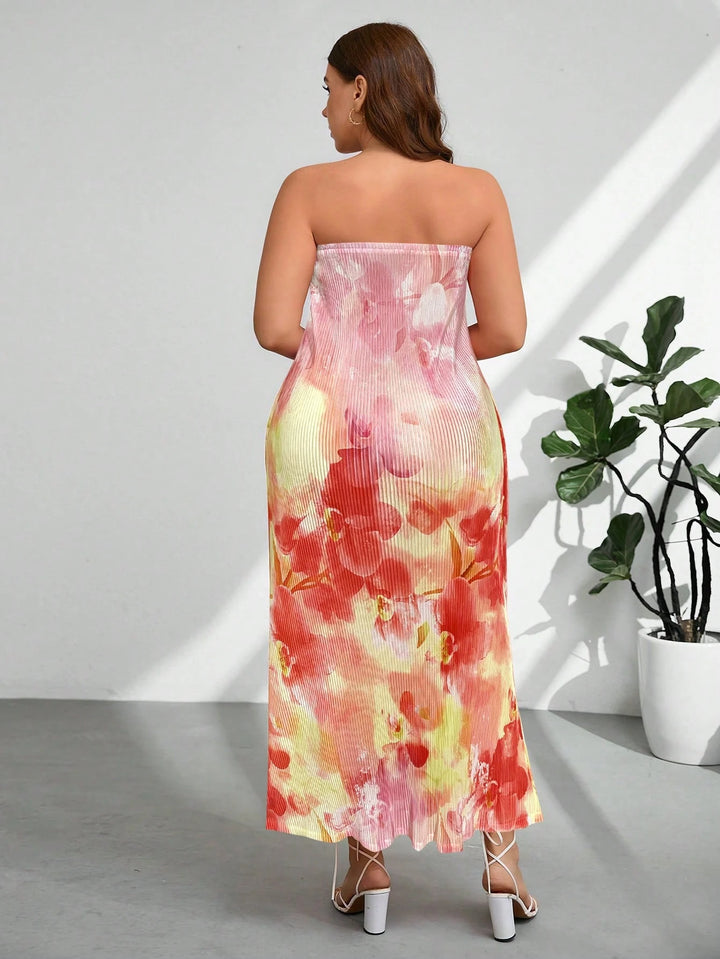 Rochie midi SHEIN, mix culori
