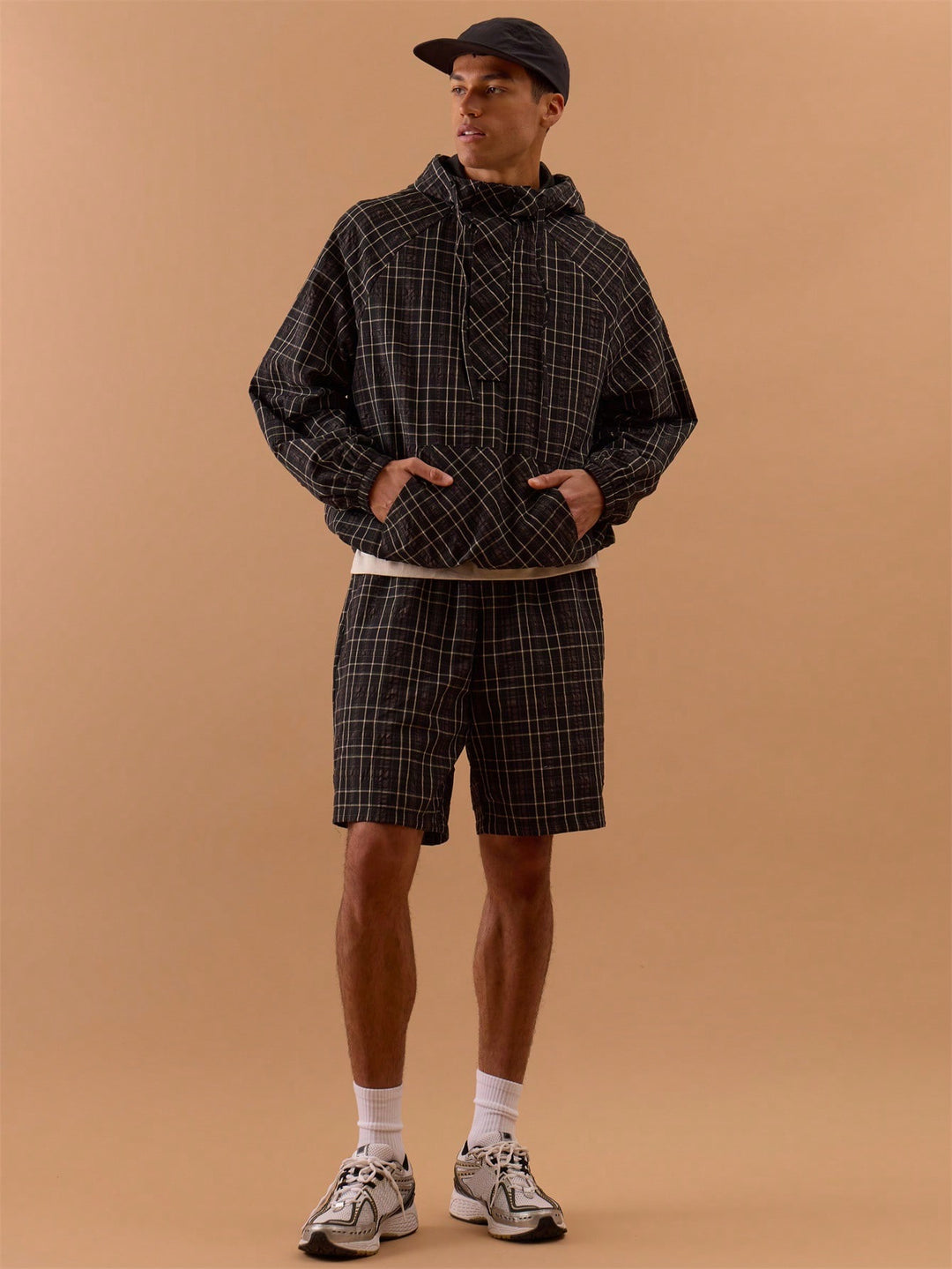 Pantaloni scurți SHEIN, negru