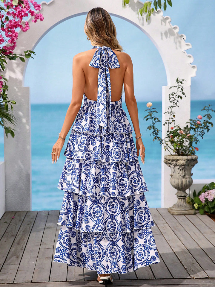 Rochie maxi SHEIN, mix culori