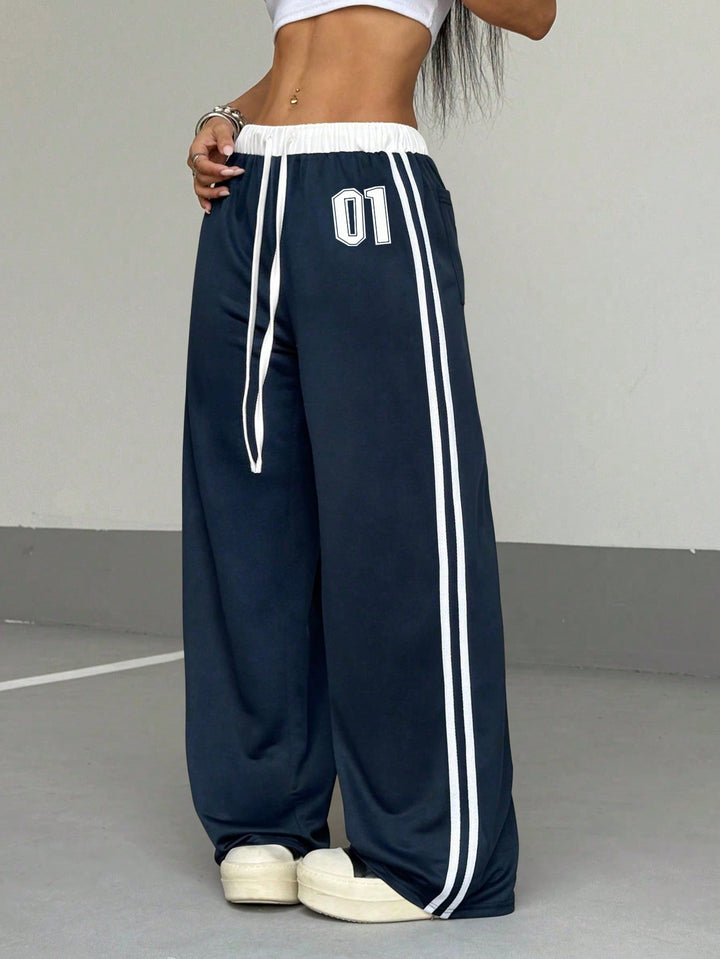 Pantaloni SHEIN, albastru
