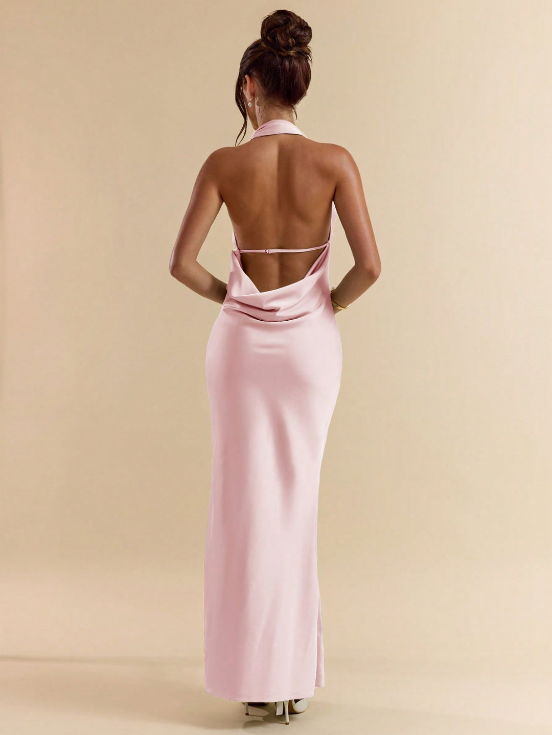 Rochie maxi SHEIN, roz