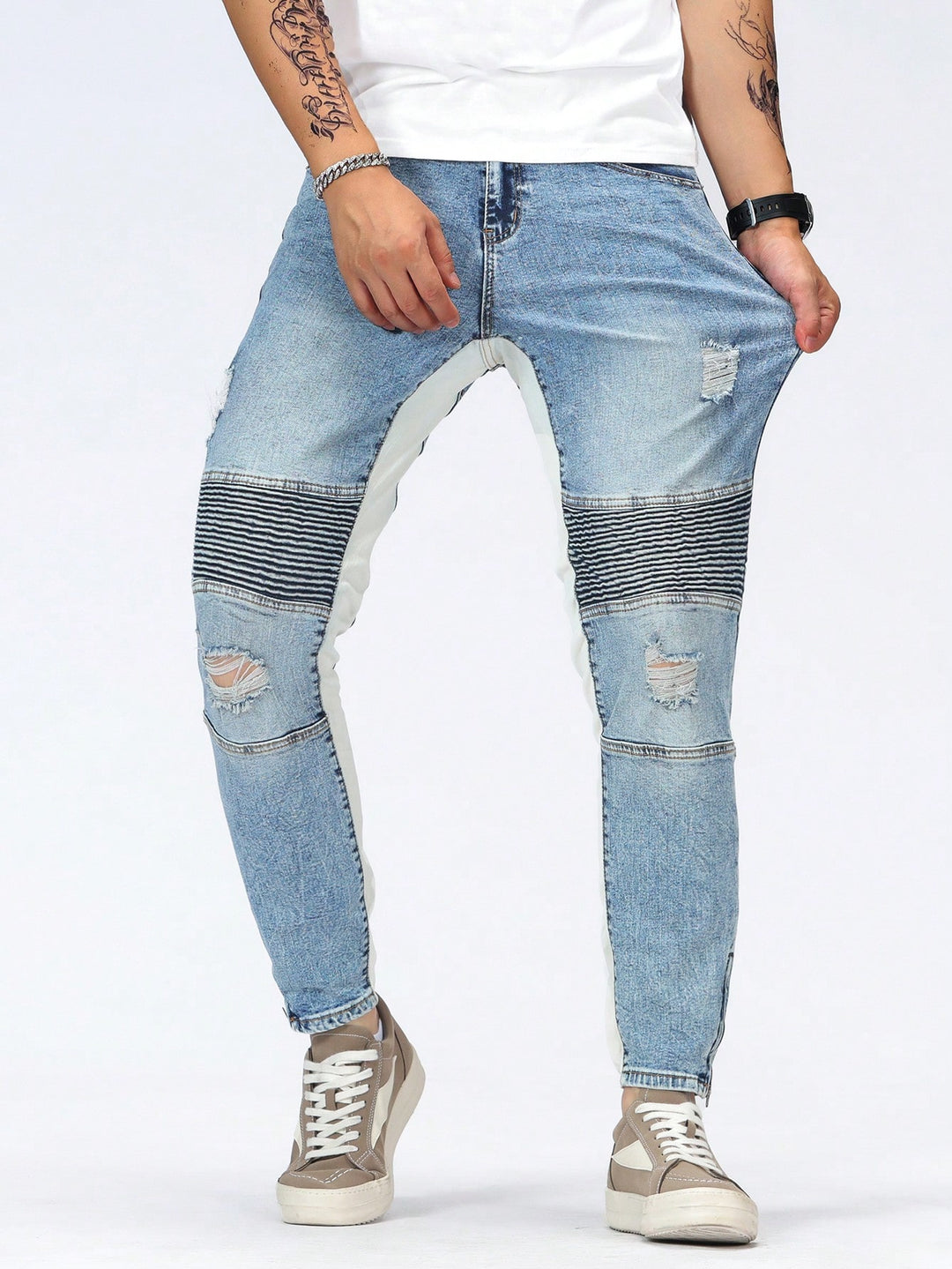 Jeans SHEIN, albastru