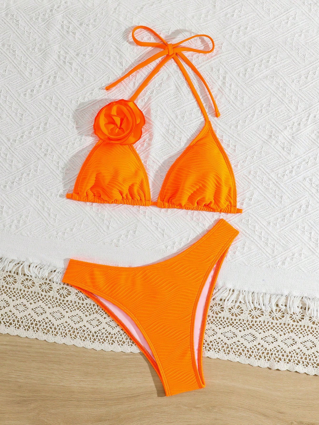 Bikini szett, SHEIN, narancssárga