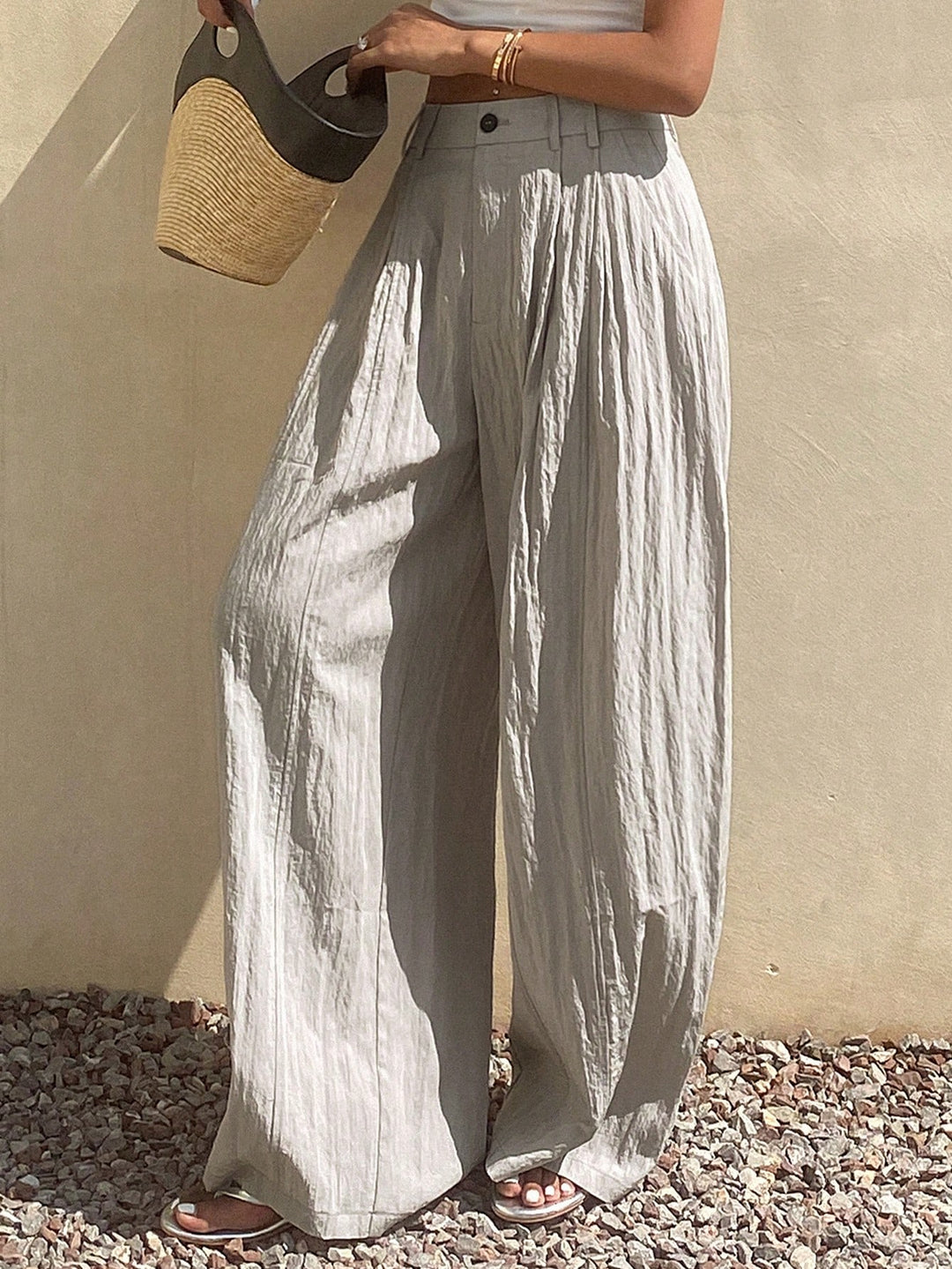 Pantaloni SHEIN, gri