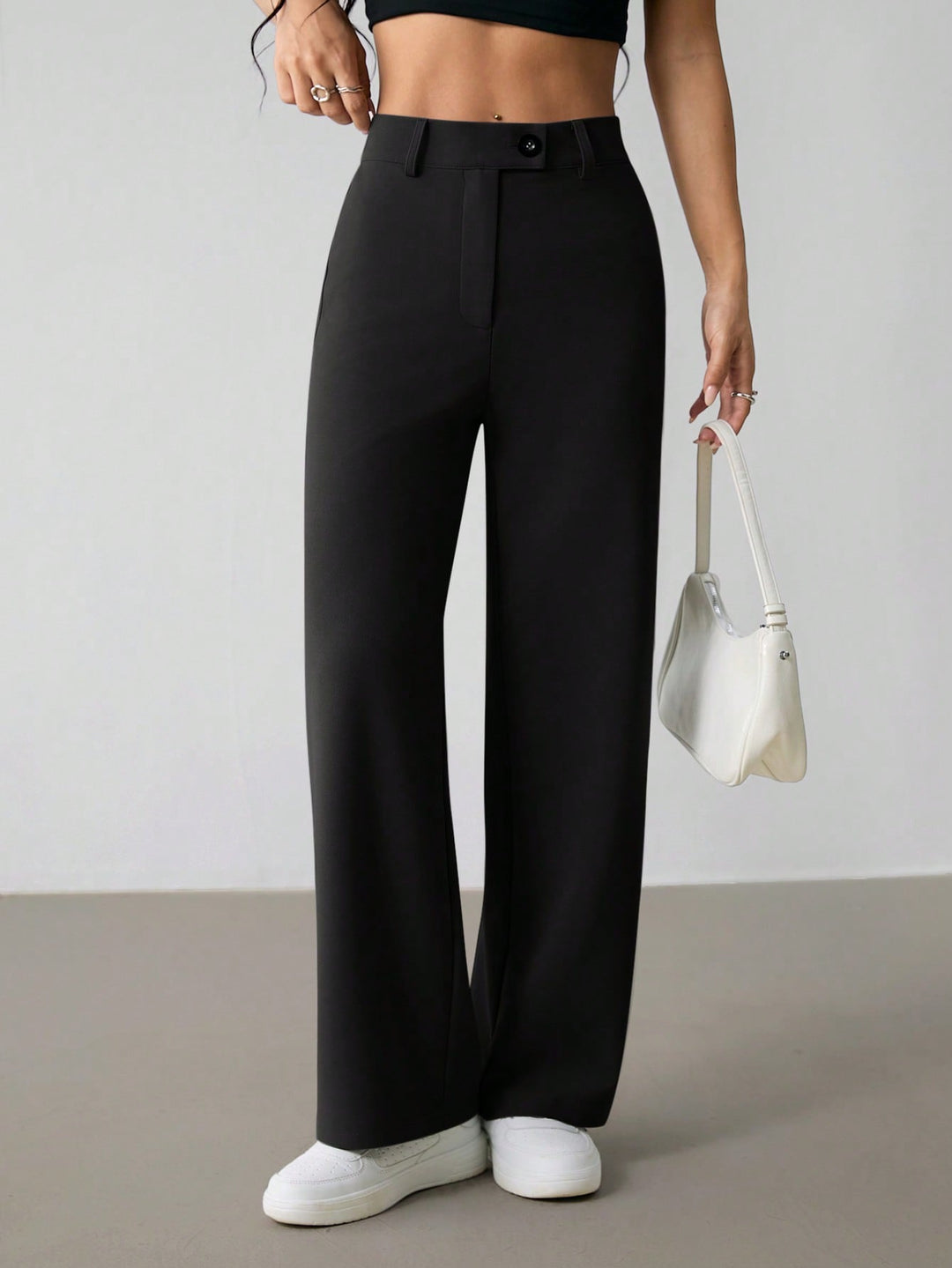 Pantaloni SHEIN, negru