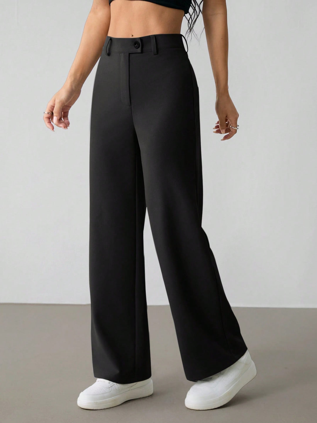 Pantaloni SHEIN, negru