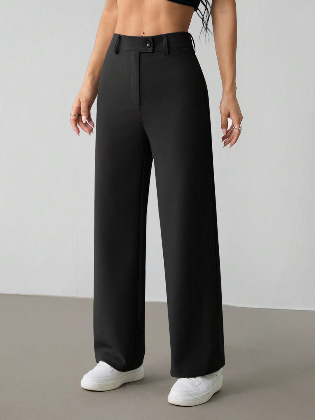Pantaloni SHEIN, negru