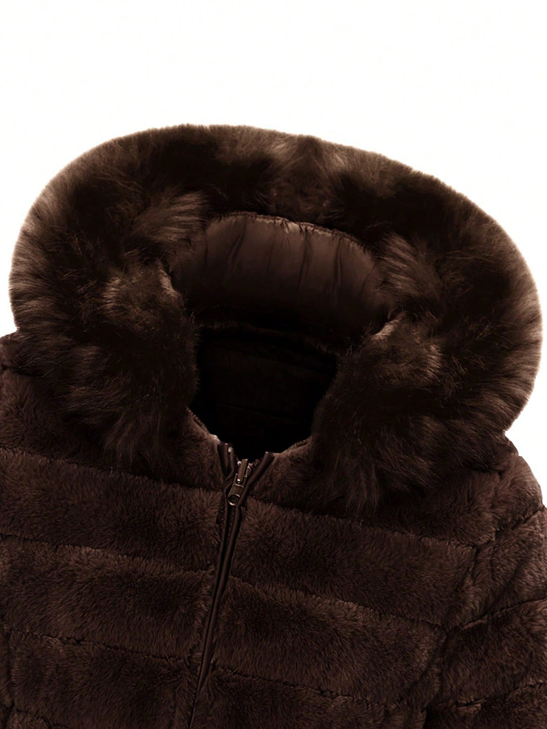 Dzseki reversibilă SHEIN, barna