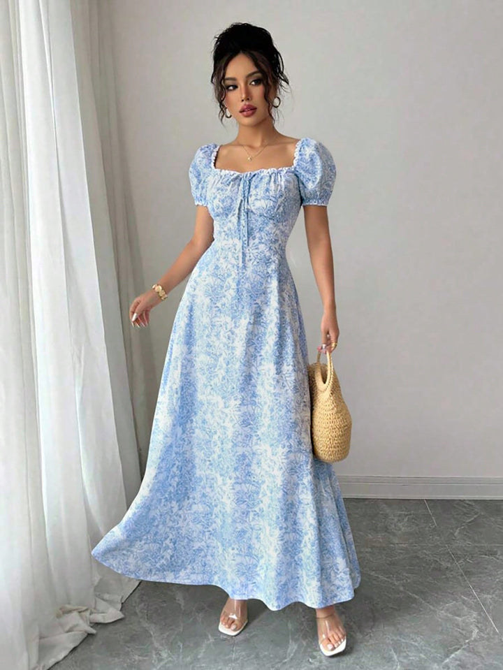 Rochie maxi SHEIN, albastru