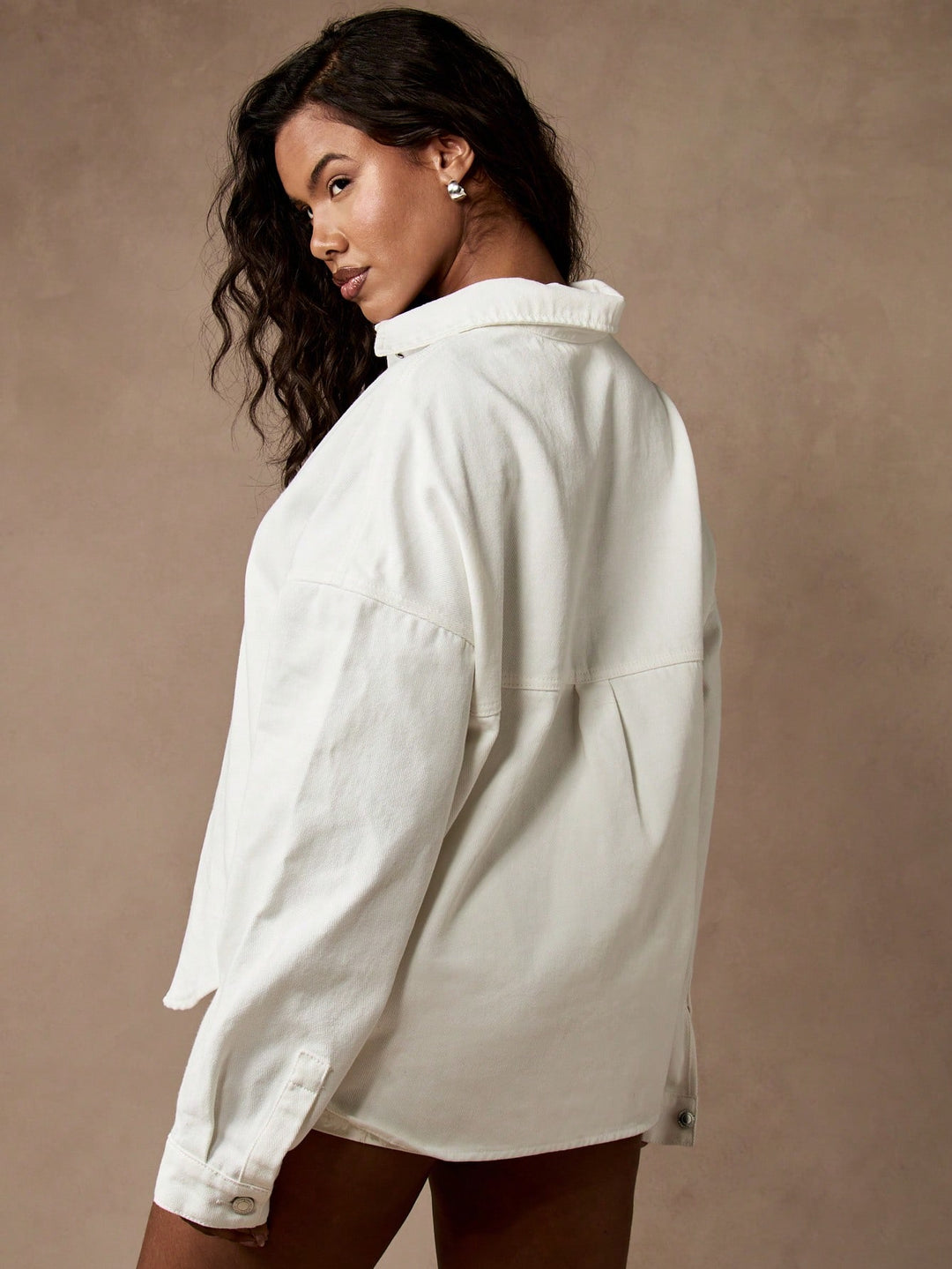 Top SHEIN, alb