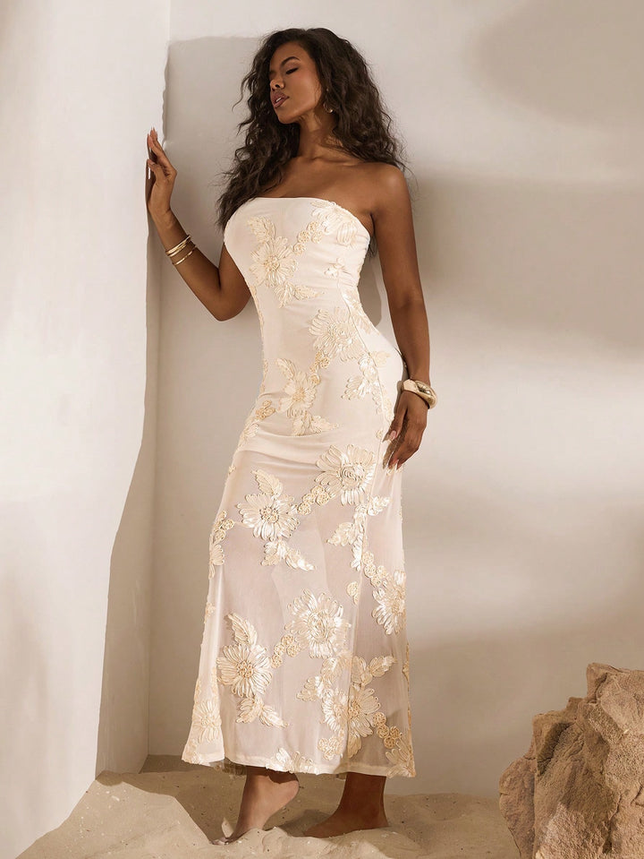 Rochie maxi SHEIN, roz