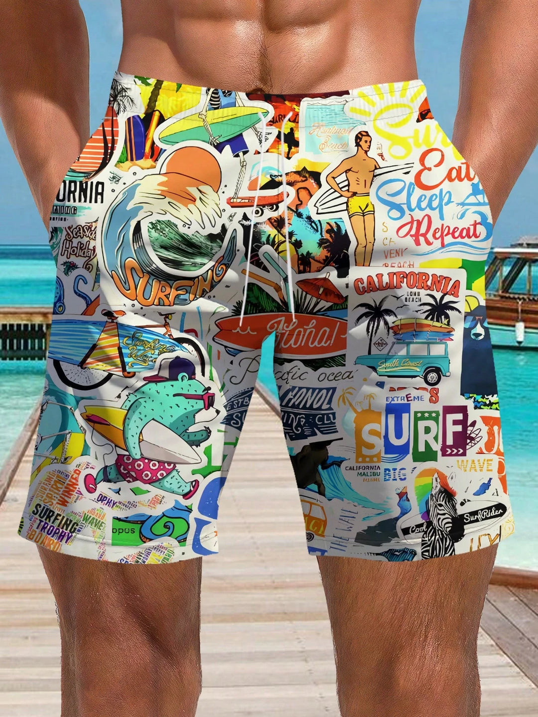 Pantaloni scurți SHEIN, mix culori