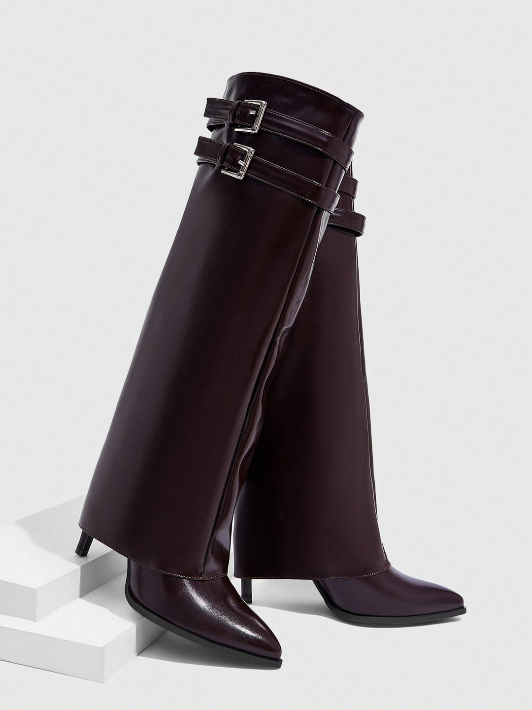 SHEIN csizma, barna