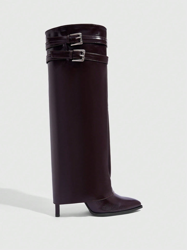 SHEIN csizma, barna
