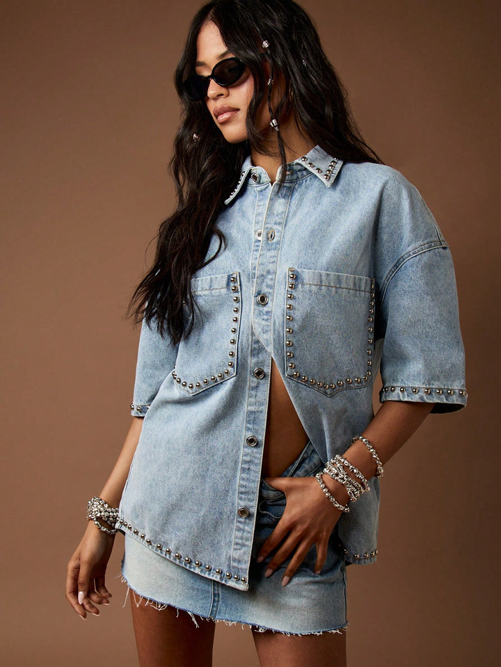 Top SHEIN, albastru