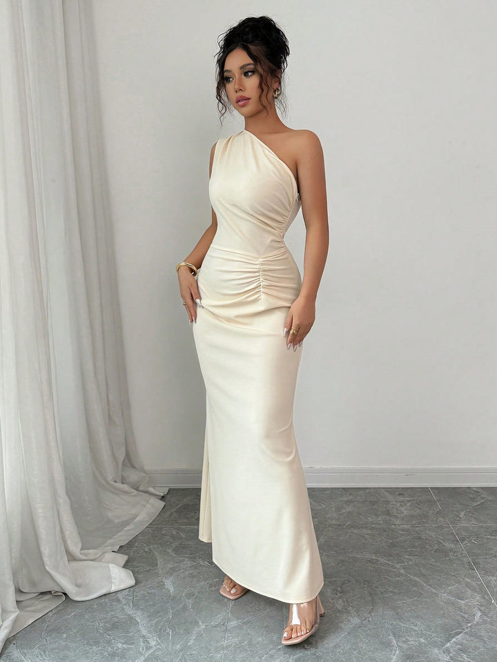 SHEIN maxi dress, bézs