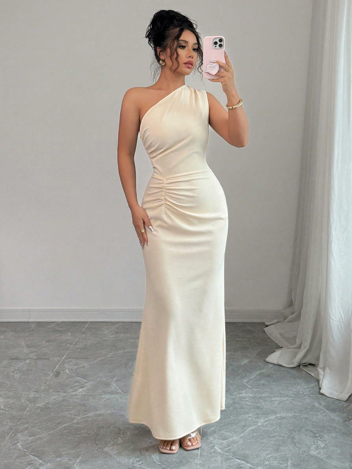 SHEIN maxi dress, bézs