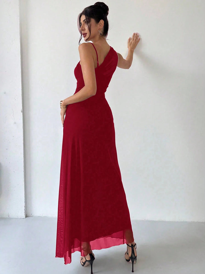 Rochie maxi SHEIN, vișiniu