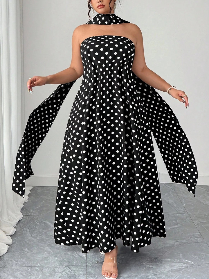 Rochie maxi SHEIN, negru
