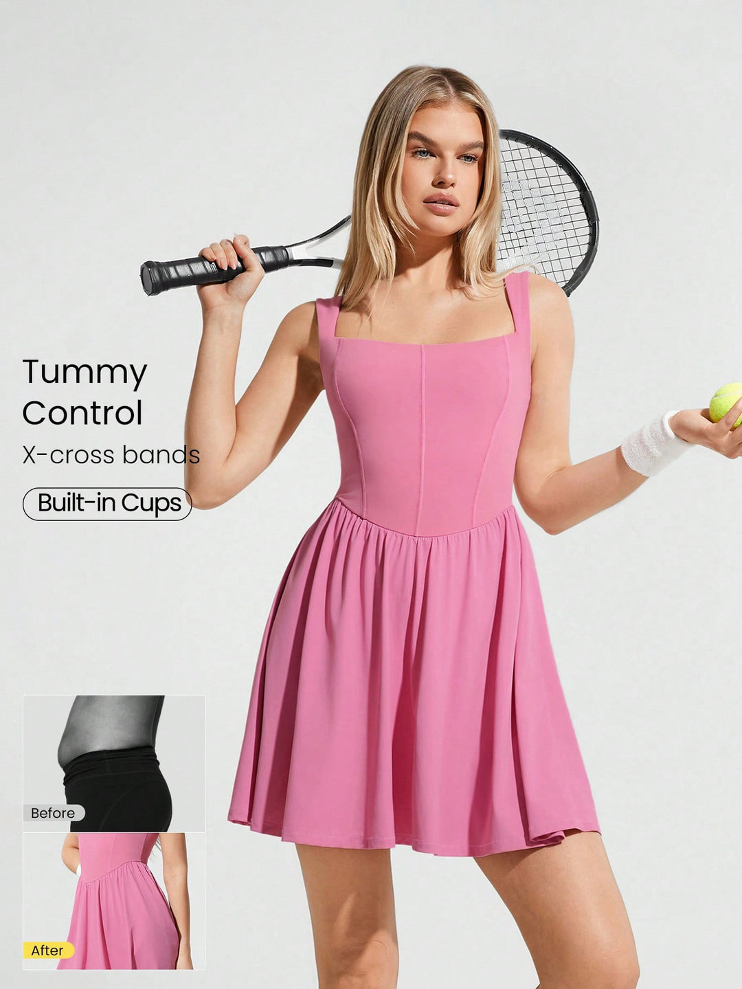 Rochie SHEIN, roz