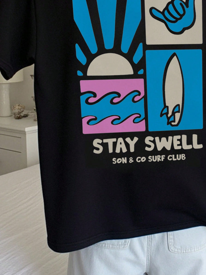 Tricou SHEIN, negru