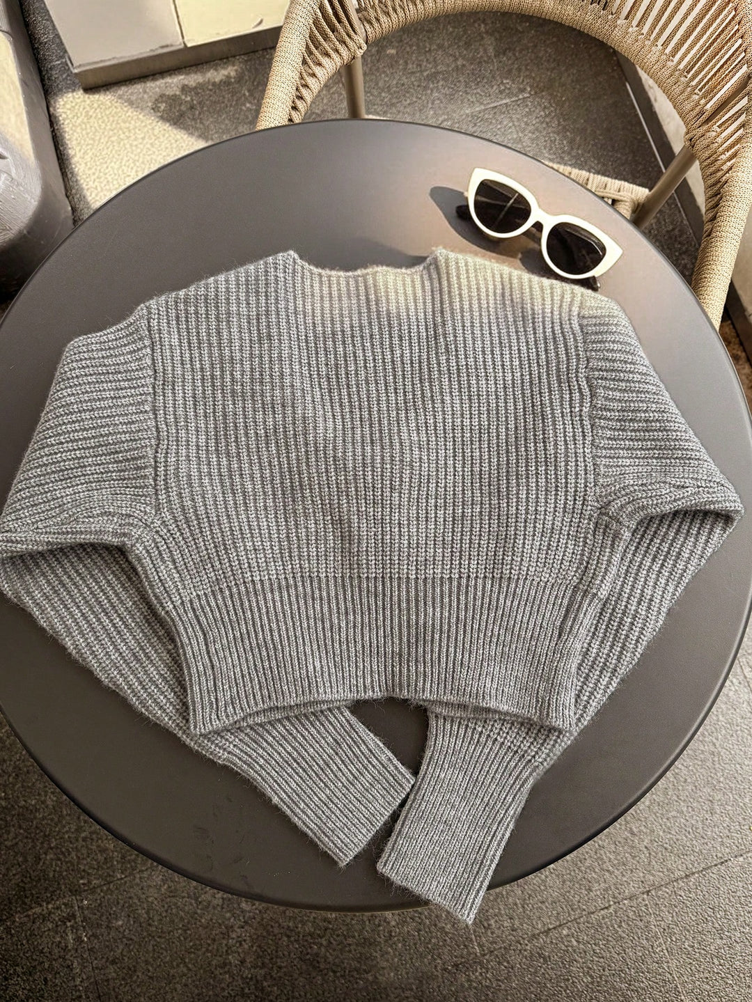 Cardigan SHEIN, gri