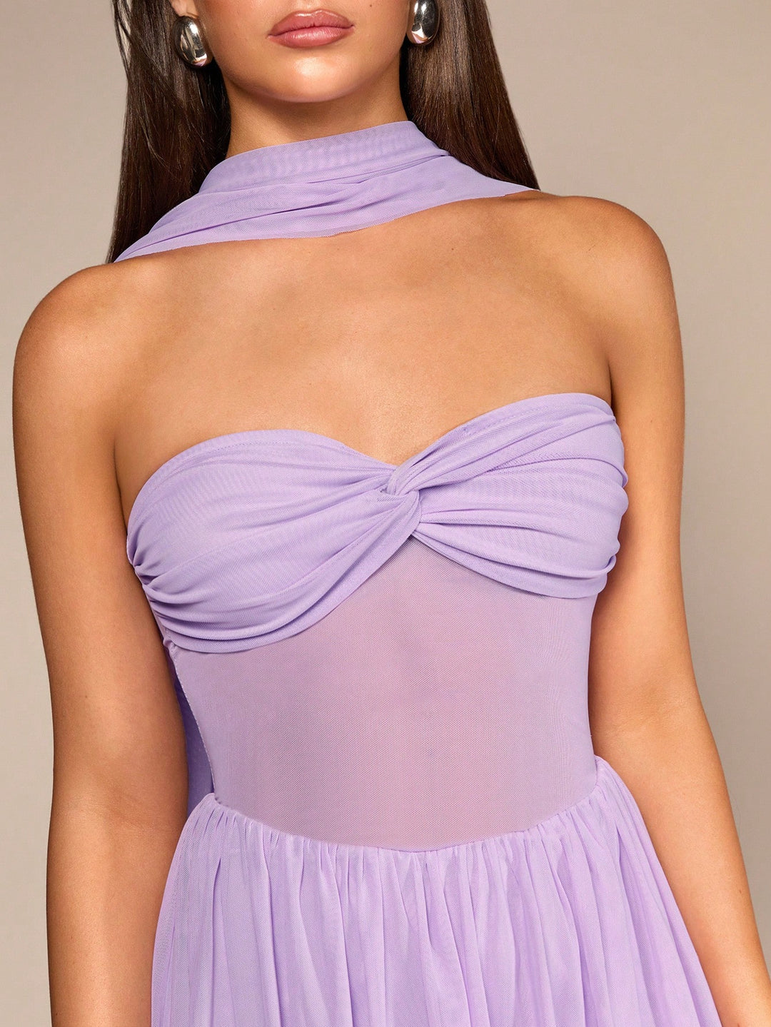 SHEIN mini ruha, lila