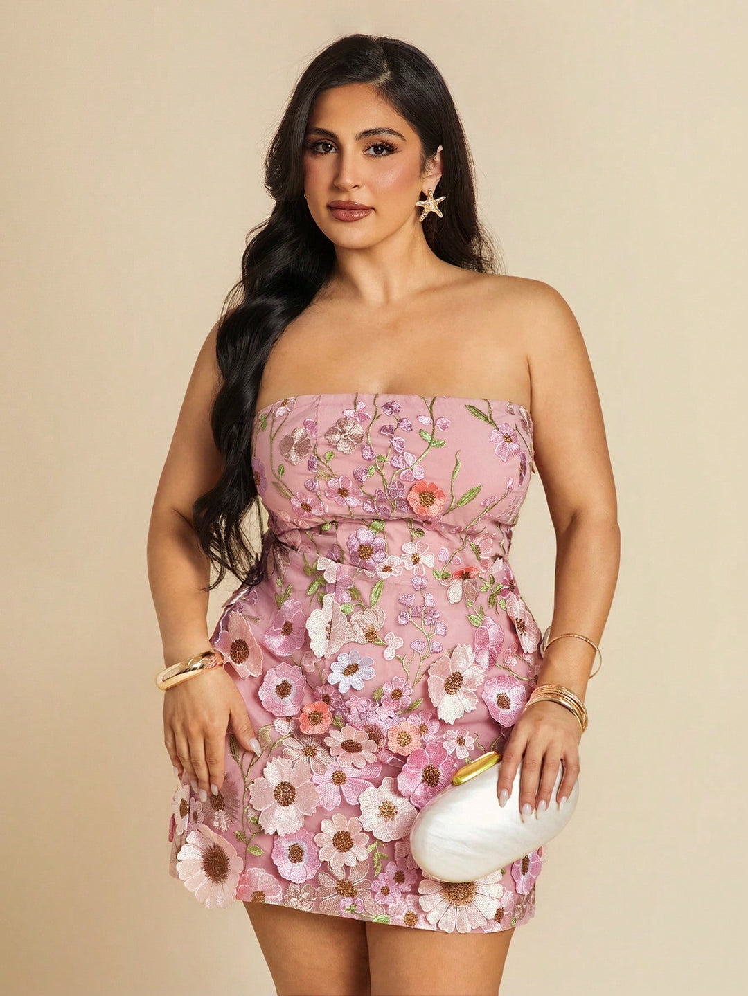 Rochie mini SHEIN, roz