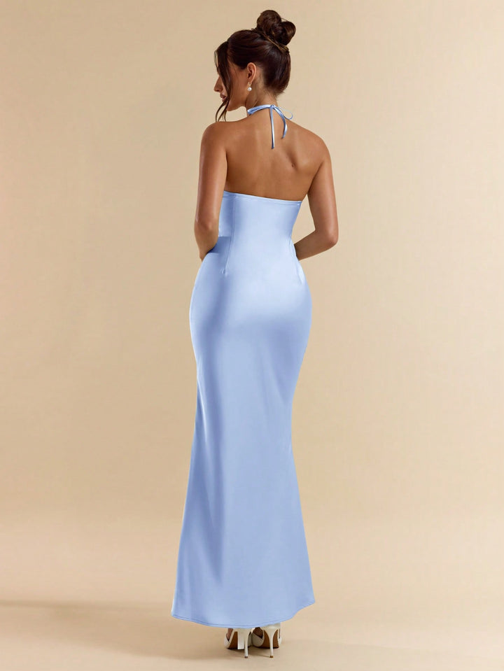Rochie maxi SHEIN, albastru