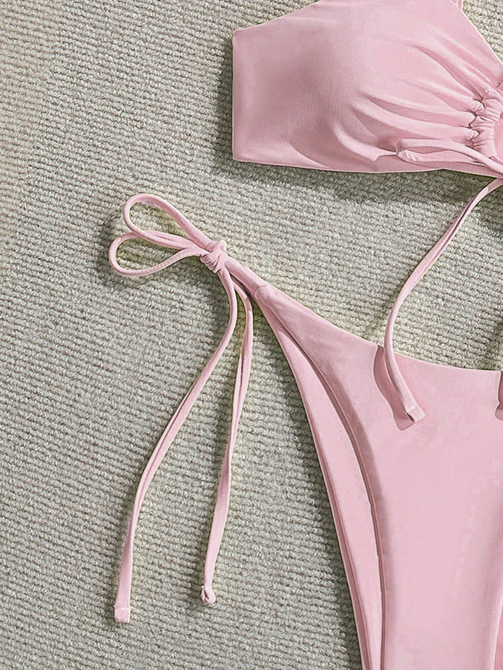 Set bikini SHEIN, roz