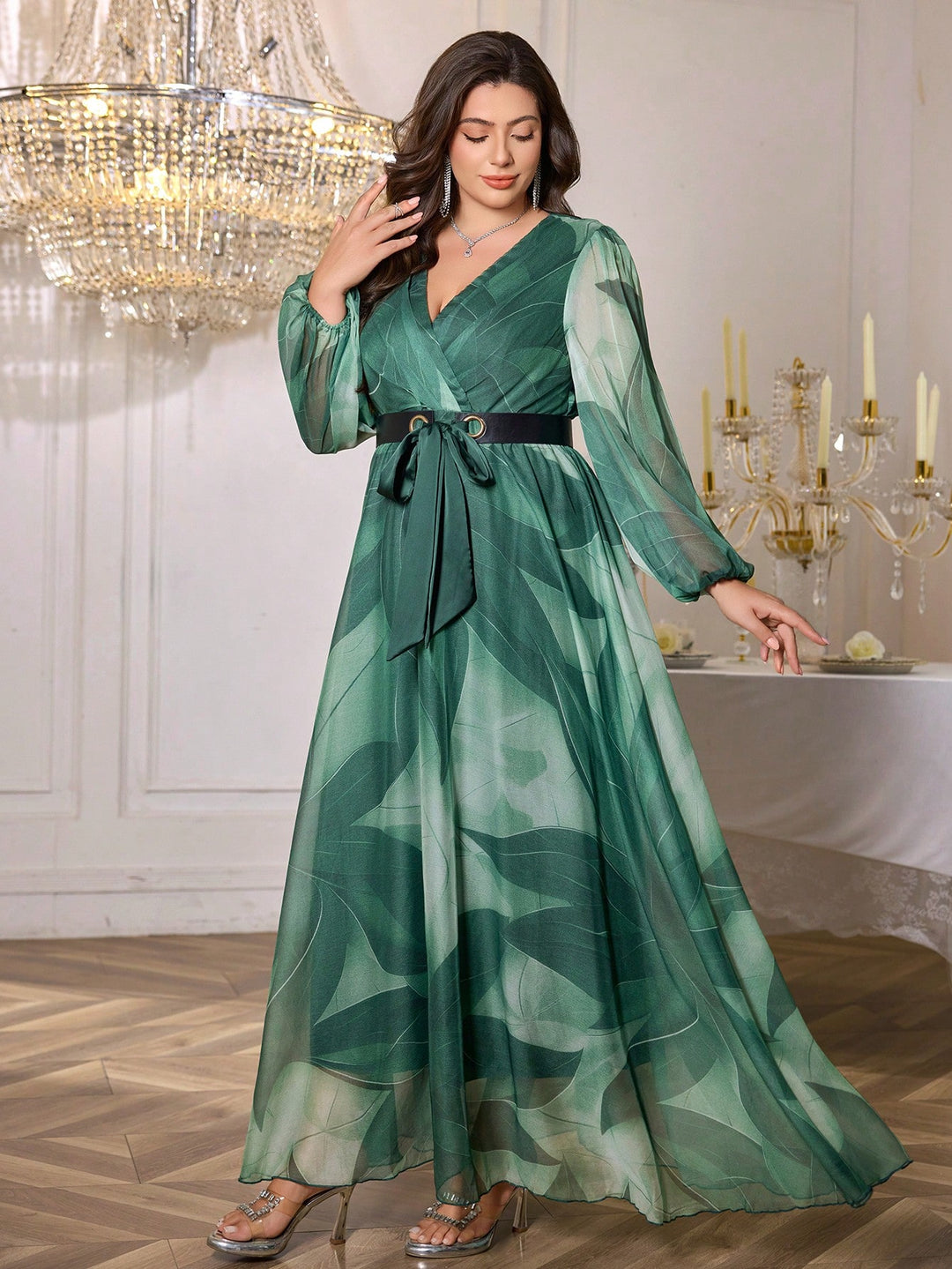 Rochie SHEIN, verde