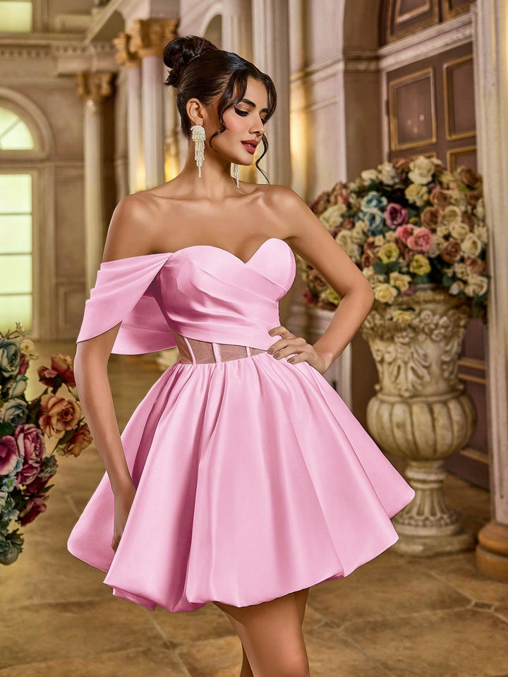 Rochie mini SHEIN, roz