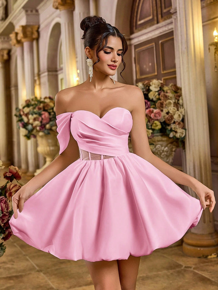Rochie mini SHEIN, roz