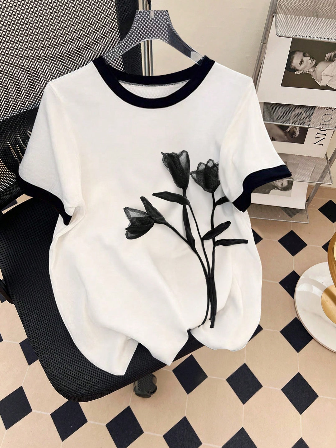 Tricou SHEIN, alb