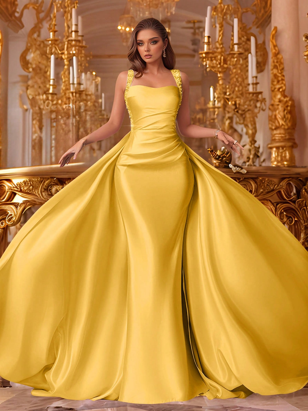 Rochie SHEIN, galben
