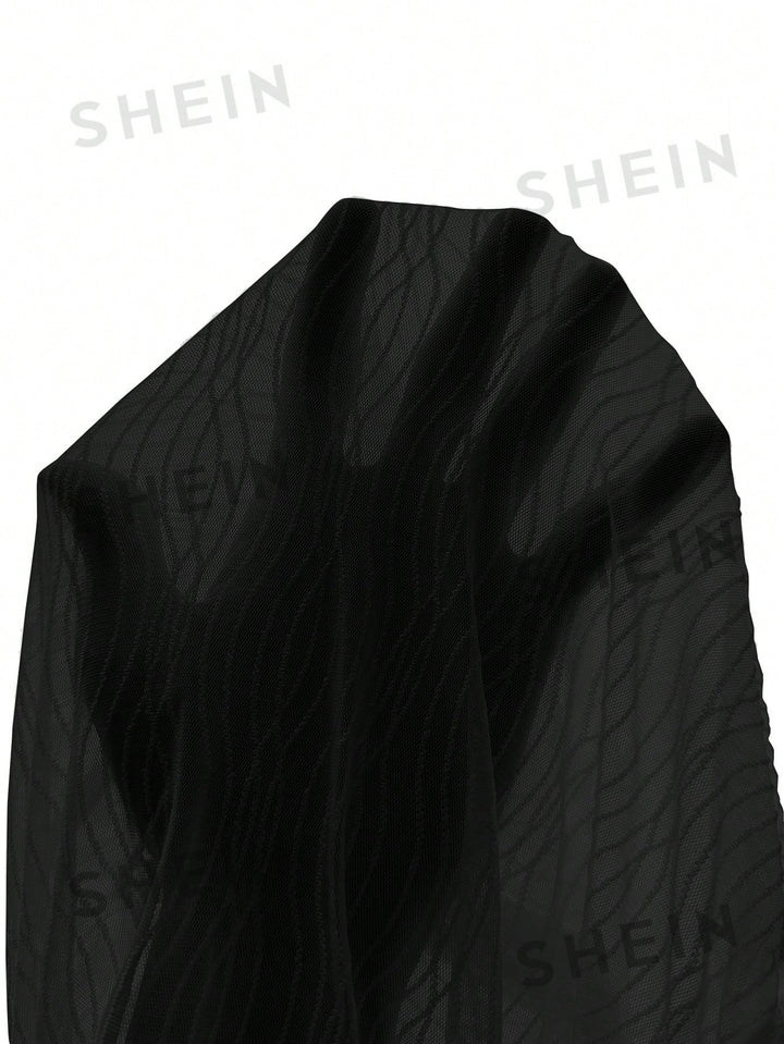 Shein miniruha, fekete