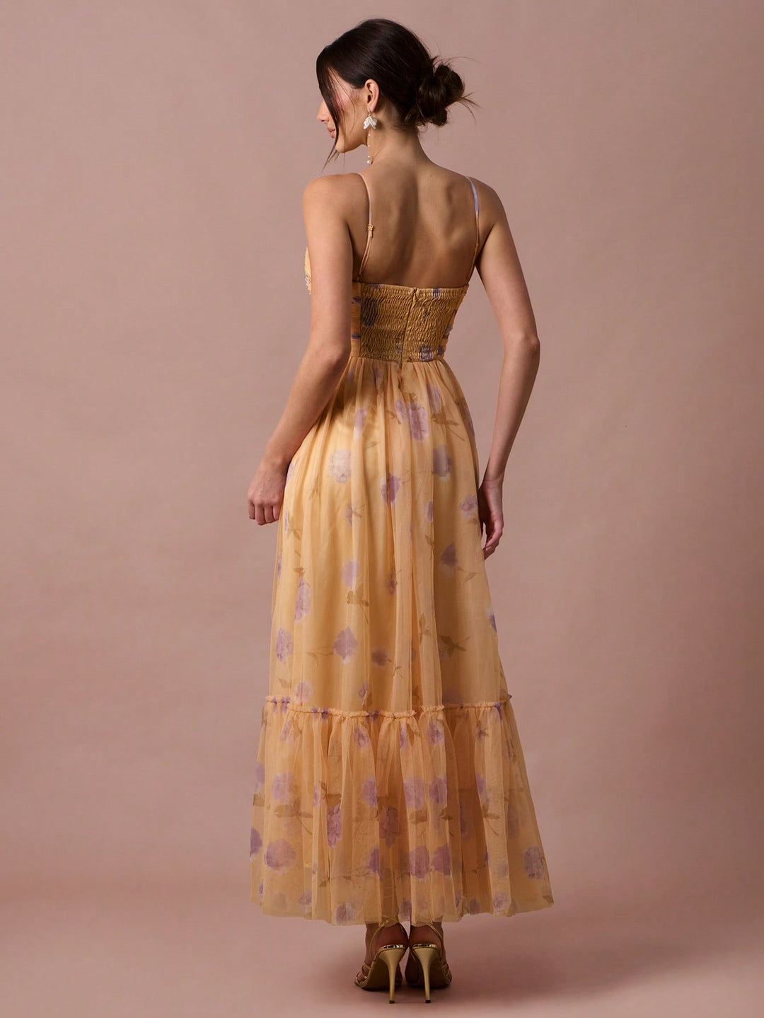 Rochie maxi SHEIN, galben