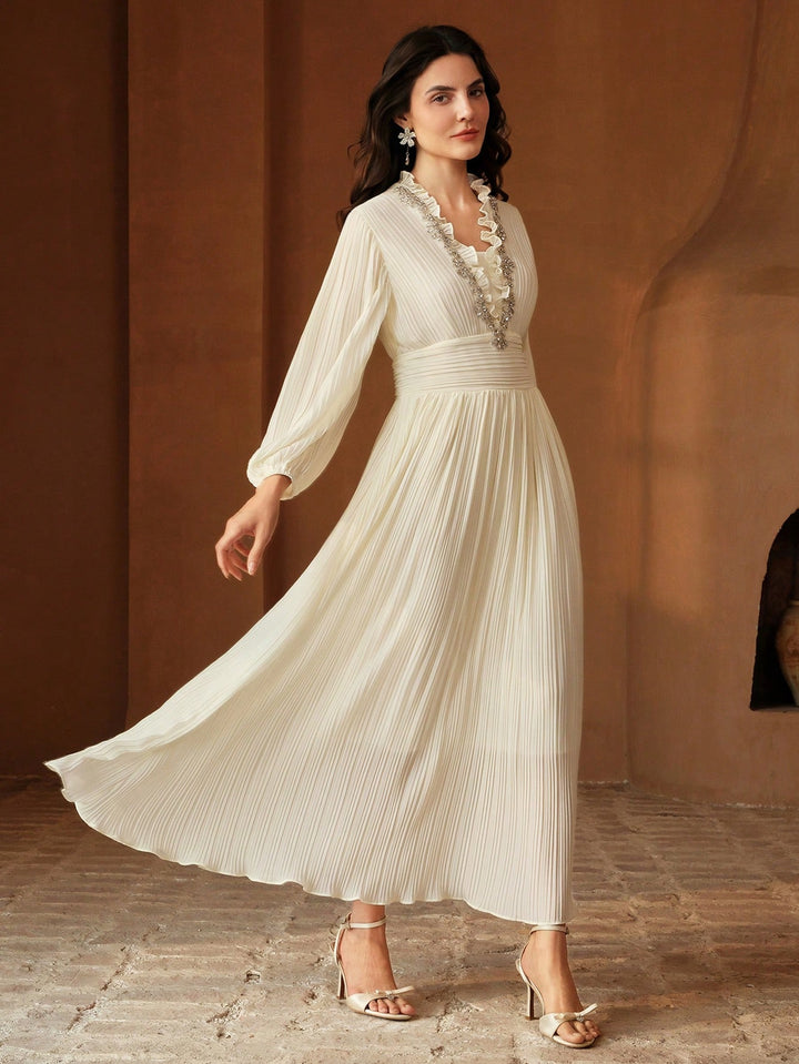 Rochie maxi SHEIN, portocaliu
