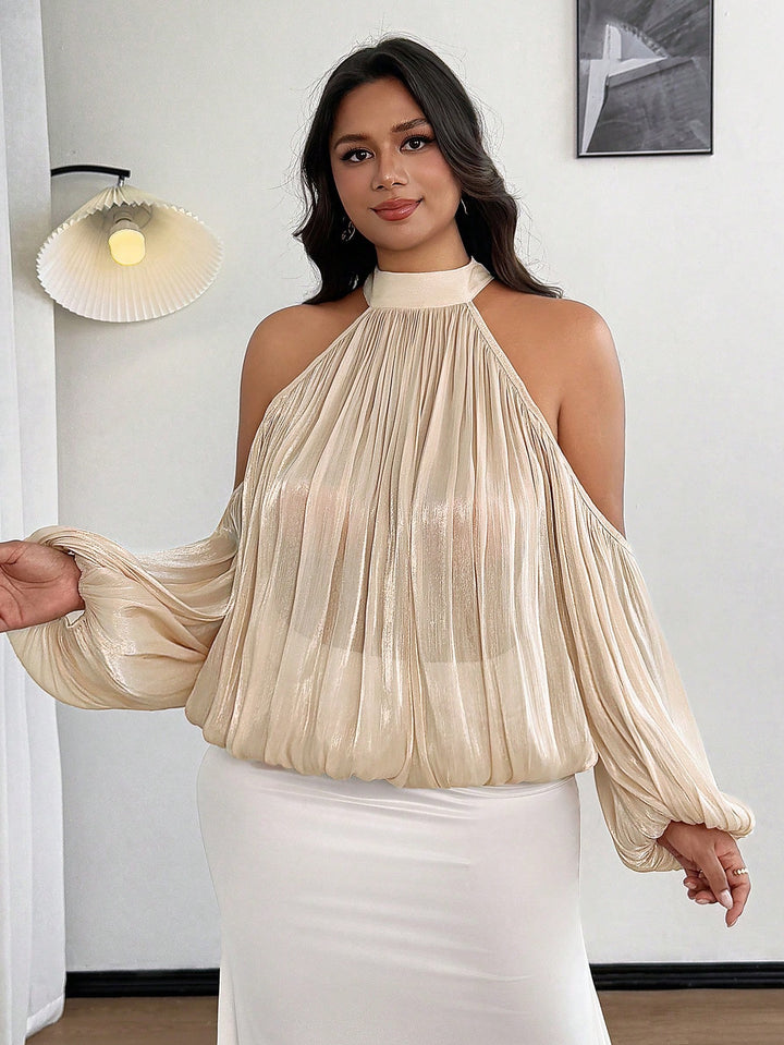 SHEIN blúz, bézs