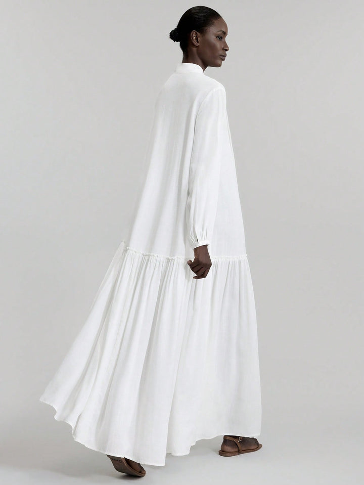 Rochie maxi SHEIN, alb