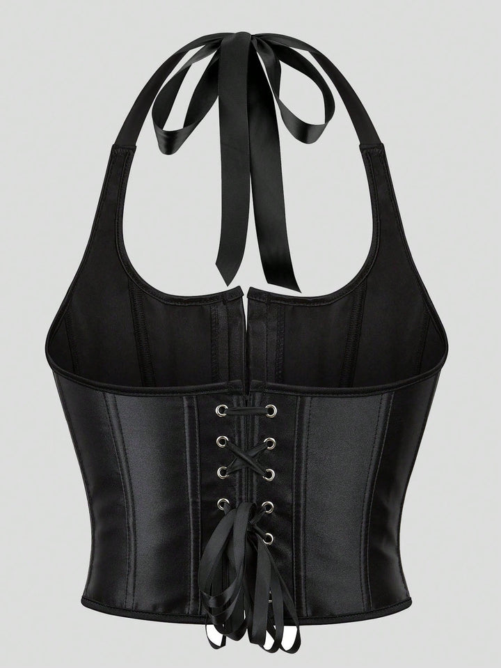 Top SHEIN, negru
