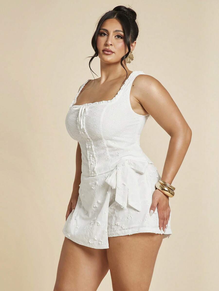 Top SHEIN, alb