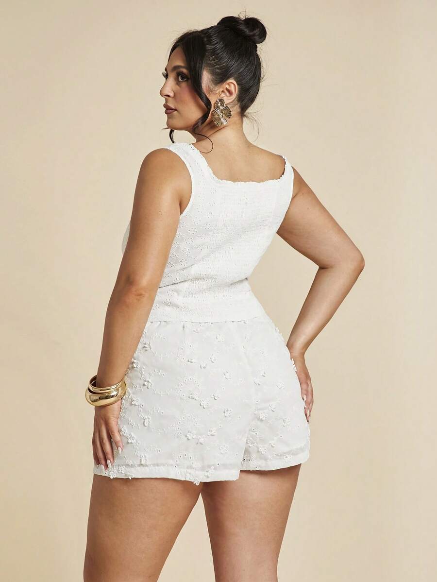 Top SHEIN, alb