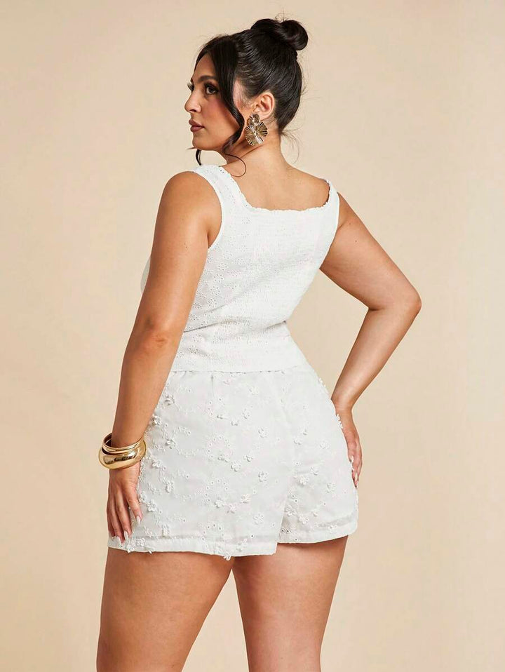 Top SHEIN, alb