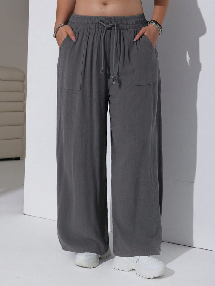 Pantaloni SHEIN, gri