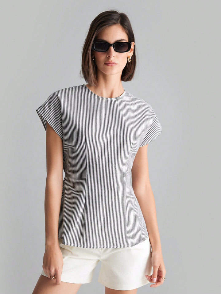 Top SHEIN, negru