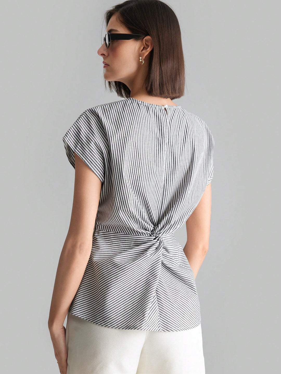 Top SHEIN, negru