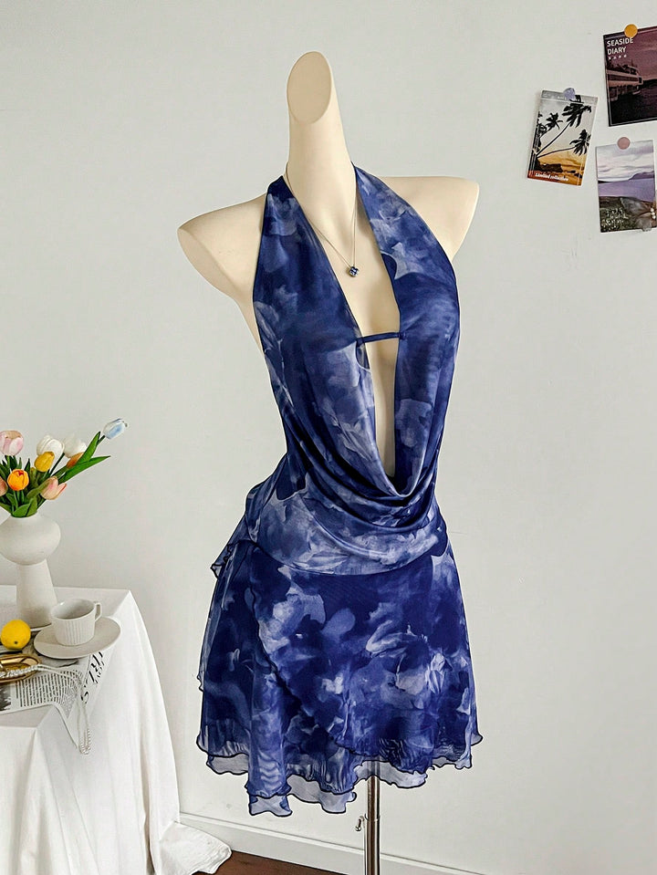 Rochie mini SHEIN, albastru