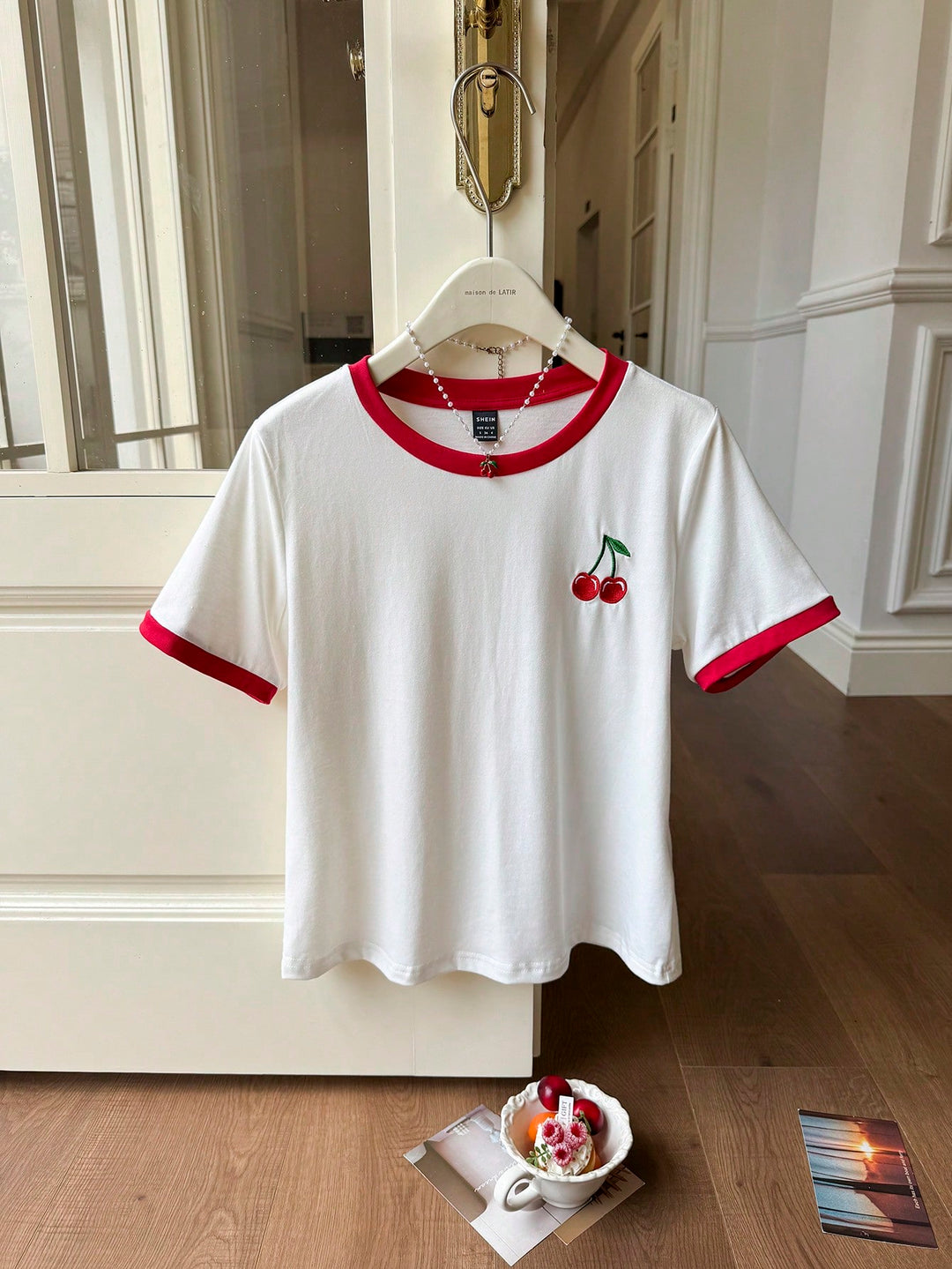 Tricou SHEIN, alb